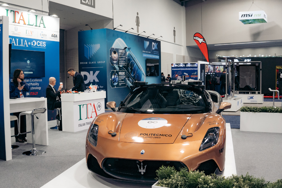 Area ICE-ANFIA-AICA al CES 2025 di Las Vegas