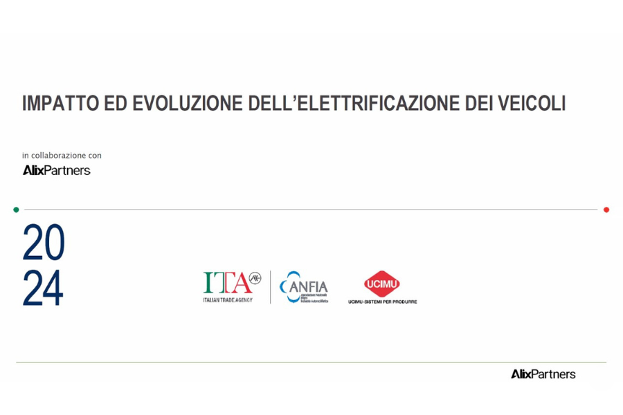 Studio ANFIA-UCIMU impatto elettrificazione